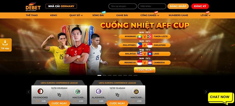 Debet – Nhà cái DEBET cá cược thể thao, đánh đề trực tuyến số 1 Đức
