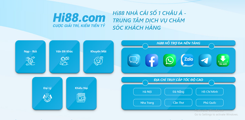 Hi88 – Thiên đường giải trí dành cho bet Việt