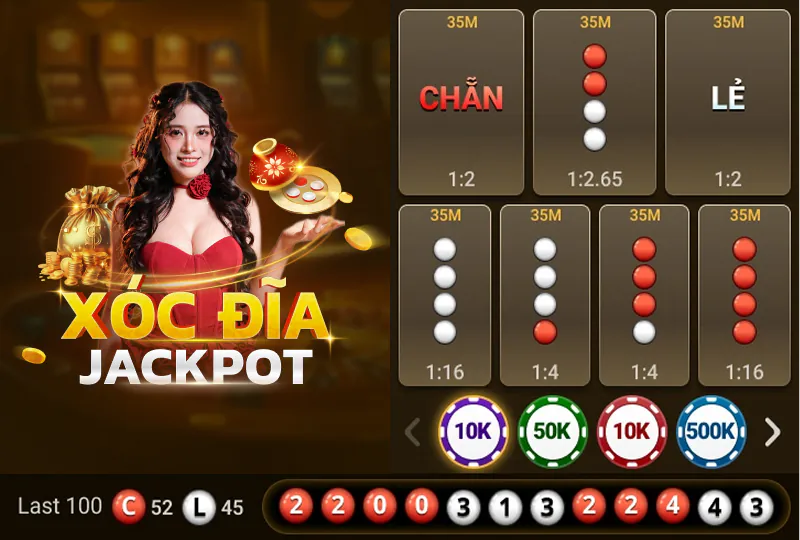 Xóc Đĩa Jackpot